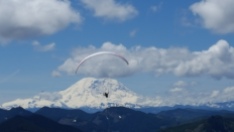 Mt. Rainer as seen from Bandera Mountain